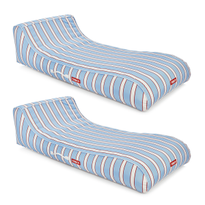 Fabric Sunbed Lounger