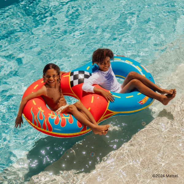 Kids Racetrack Double Tube Float - Image 3