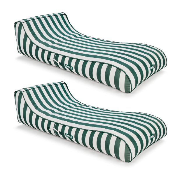Fabric Sunbed Lounger