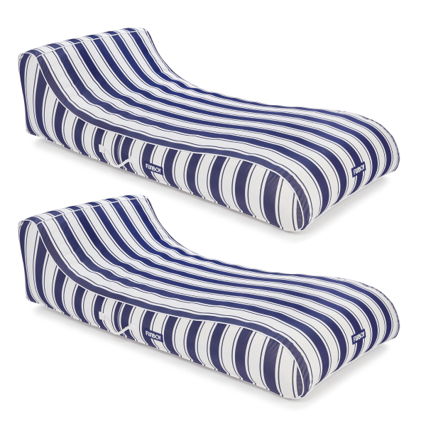 Fabric Sunbed Lounger