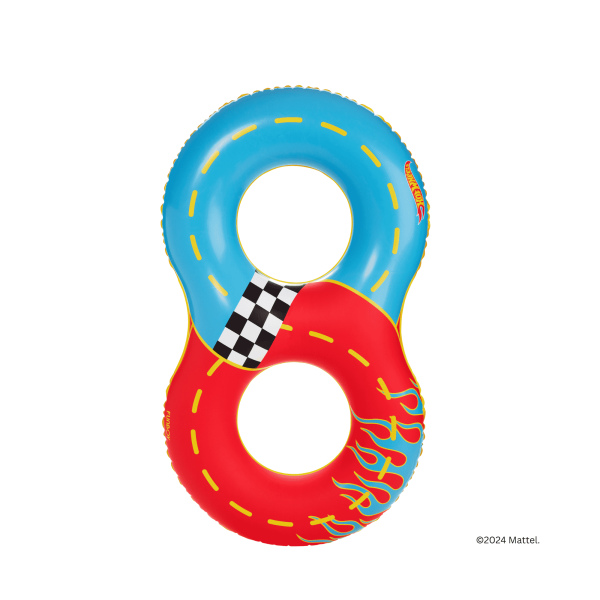 Kids Racetrack Double Tube Float