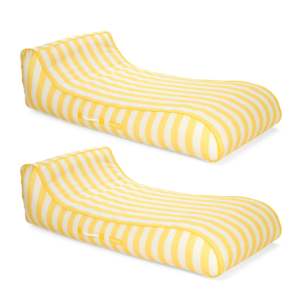 Fabric Sunbed Lounger